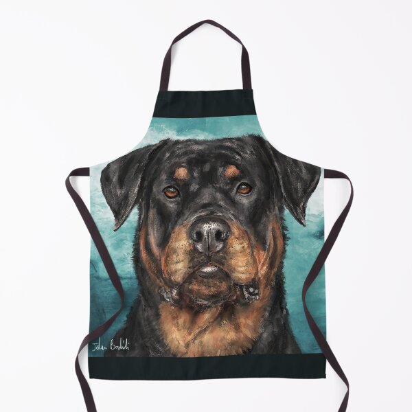 Item preview, Painting of an Impressive Rottweiler Staring at You designed and sold by ibadishi.