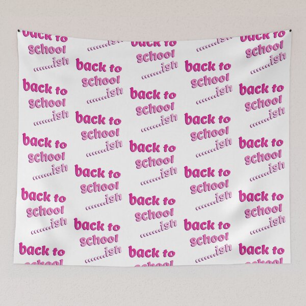 Item preview, Back to School ish - Pink designed and sold by NoMatterLab.