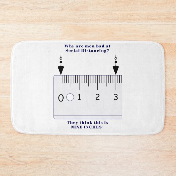 Item preview, Why Men Are Bad At Social Distancing designed and sold by DouglasB.
