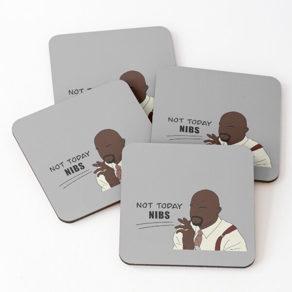 Item preview, Not Today Nibs - Terry B99 (Grey Background) designed and sold by Shoomoodle.