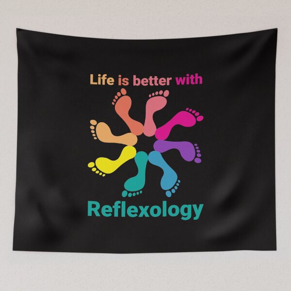 Item preview, Life is better with reflexology - pinwheel designed and sold by Onpointholistic.