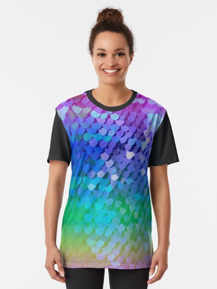 Mermaid sequin t outlet shirt