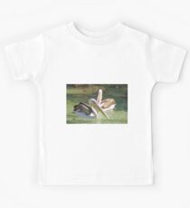 Pelicans Swimming Kids Tee