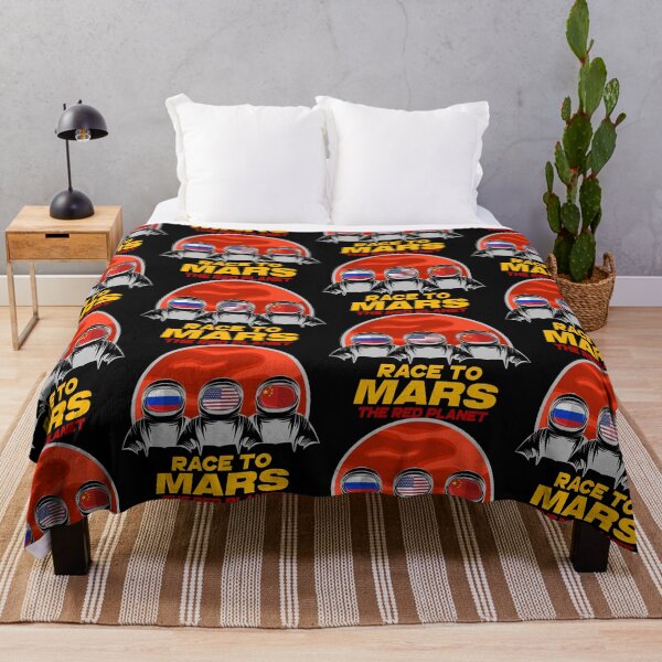 Item preview, Mars Race Red Planet Astronauts USA Russia China Spaceship Spaceshuttle Travel Interplanetary Alien Space Travel Gift designed and sold by TheAplus.