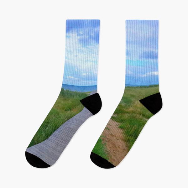 Item preview, Jetty on Sylt, Braderupper Heide designed and sold by ClumsyCat.