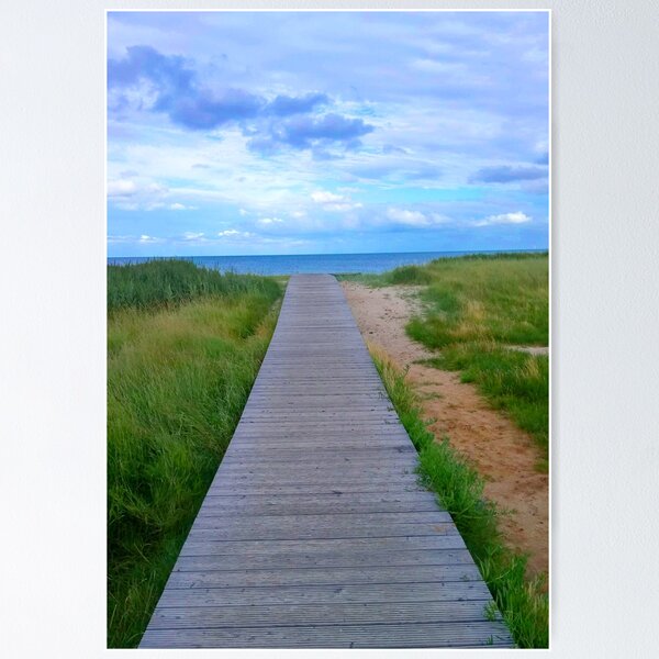 Item preview, Jetty on Sylt, Braderupper Heide designed and sold by ClumsyCat.