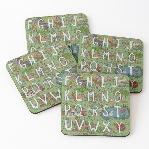 Item preview, Alphabet Garden  designed and sold by SpaceWhaleRid3r.
