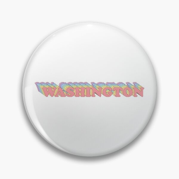 Item preview, Washington Retro Rainbow designed and sold by maniacfitness.