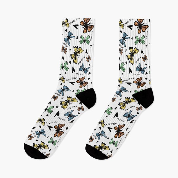 Item preview, Colorful Made New Butterfly Print designed and sold by faithprints.