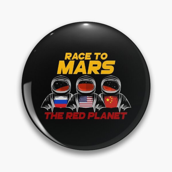 Item preview, Race to Mars Red Planet Astronauts USA Russia China Spaceship Spaceshuttle Travel Interplanetary Alien Space Travel Gift designed and sold by TheAplus.