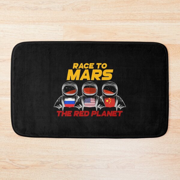 Item preview, Race to Mars Red Planet Astronauts USA Russia China Spaceship Spaceshuttle Travel Interplanetary Alien Space Travel Gift designed and sold by TheAplus.