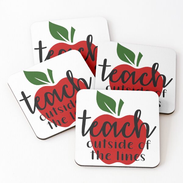 Item preview, Teach Outside The Lines designed and sold by AprilSLDesigns.
