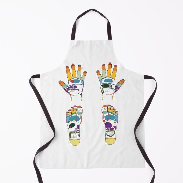 Item preview, Hand and foot reflexology map designed and sold by Onpointholistic.