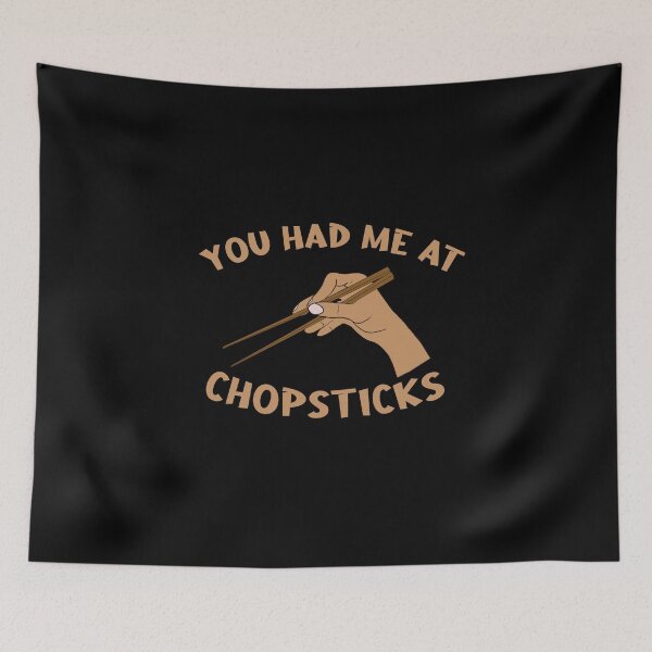 Item preview, You Had Me At Chopsticks - Sushi Lover Gift designed and sold by Kawaiindoodle.