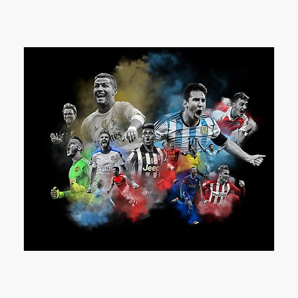 Item preview, soccer legends designed and sold by Manjethra.