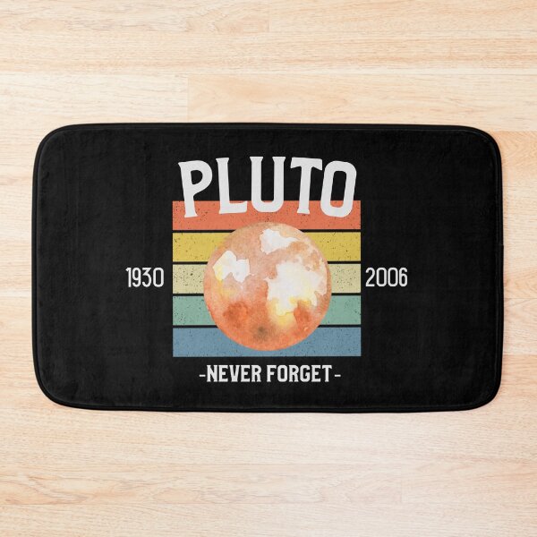 Item preview, Retro Pluto Never Forget Rainbow Funny  designed and sold by DawnGCo.