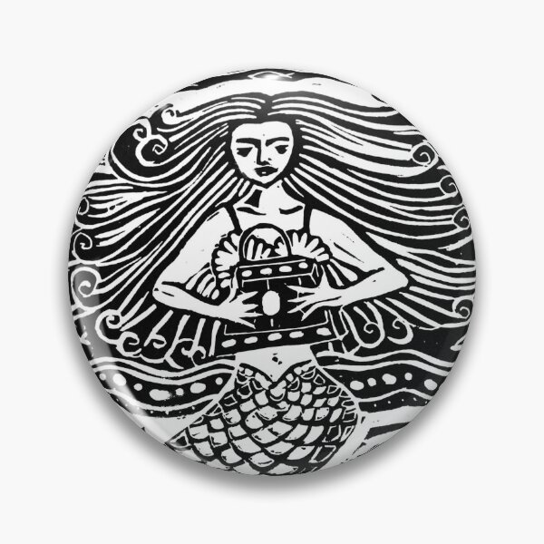Item preview, Folk Tale Mermaid designed and sold by Dragonfly  Studio.