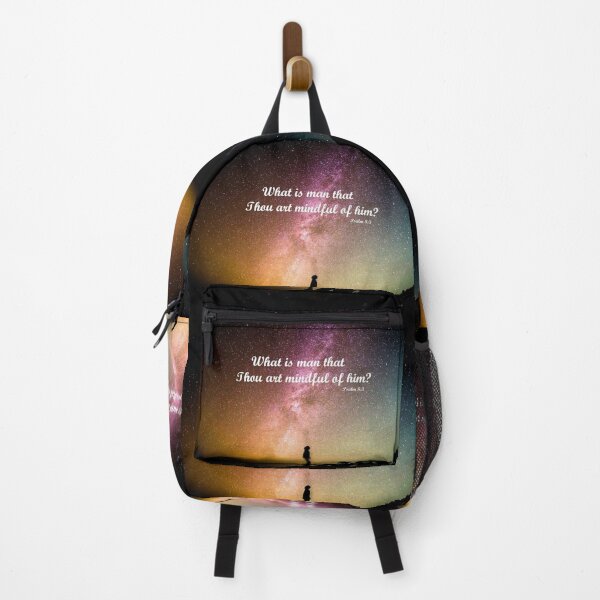 Item preview, What is Man that Thou art Mindful of him? Inspirational Bible Quotes. designed and sold by Tim Thompson.
