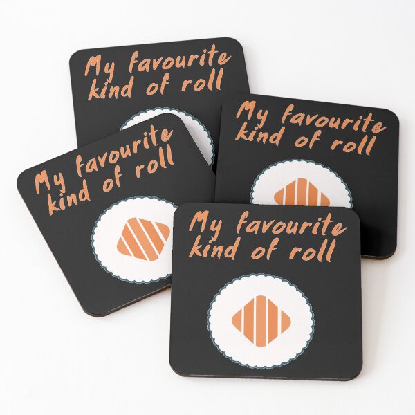 Item preview, Sushi - My favourite kind of roll funny design designed and sold by To-the-T.