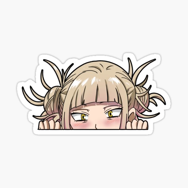 Anime peeker Himiko Toga Sticker