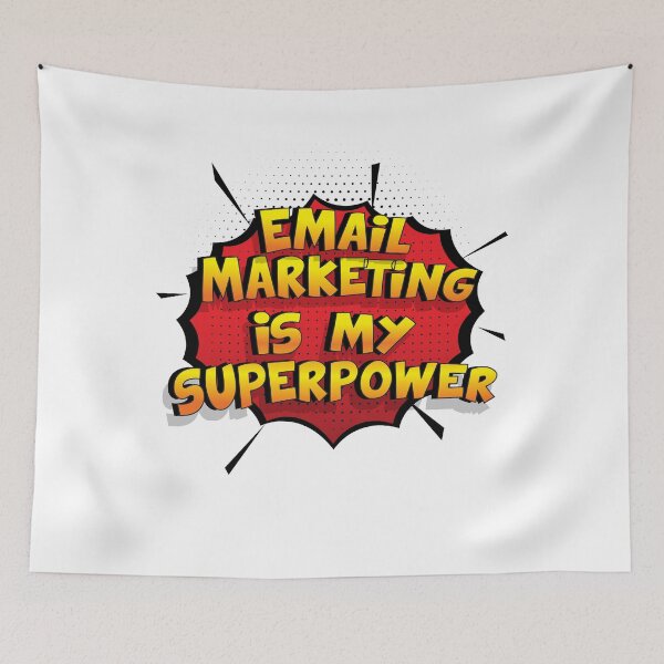 Item preview, Email Marketing is my Superpower Funny Design Email Marketing Gift designed and sold by Custom365.
