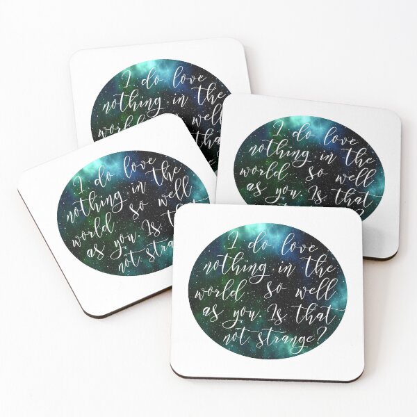 Item preview, I do love nothing in the world so well as you - Much Ado About Nothing Shakespeare quote designed and sold by introvertcafe.