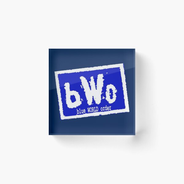 Item preview, Blue world order nwo parody designed and sold by SidTastic .
