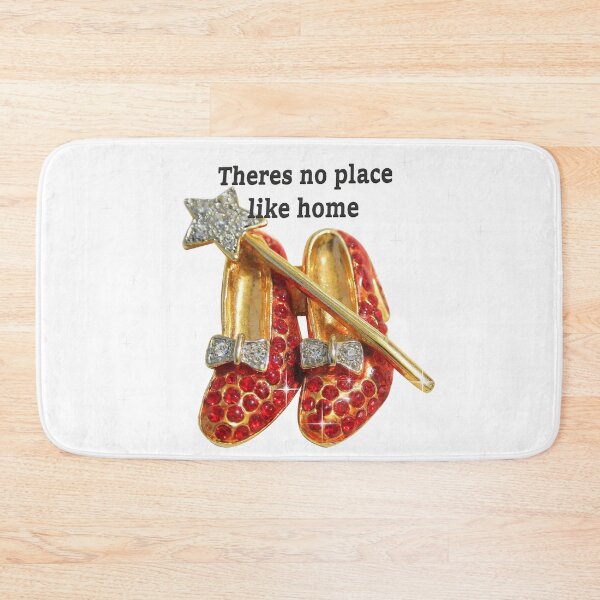 Item preview, jewelled ruby slippers vintage print mask no place like home wizard oz designed and sold by mystic lady vintage art and fashion designs.
