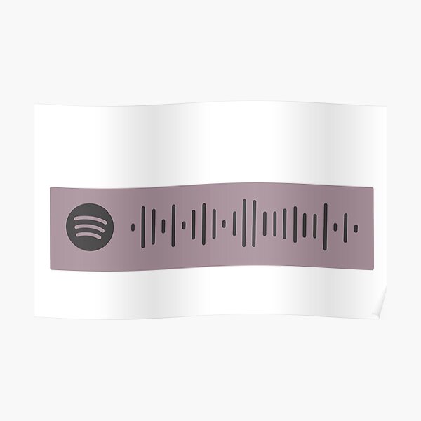 Spotifycode Posters | Redbubble