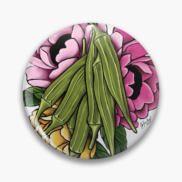 Item preview, Okra and peony bouquet designed and sold by JeanettaDarley.