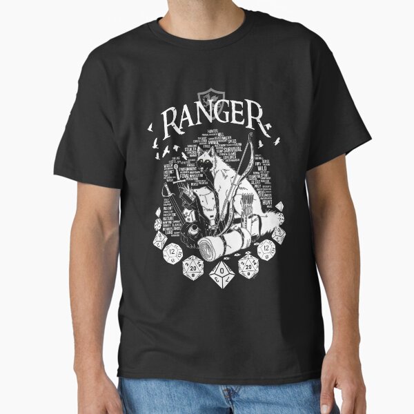 Vista previa del artículo con la obra «Serie RPG Class: Ranger - Versión blanca», diseñado y vendido por Milmino.