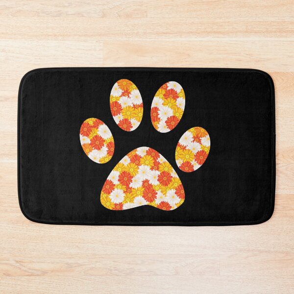 Item preview, Animal Paw Floral Pattern designed and sold by KA DESIGNS.