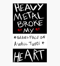 Fall Out Boy Centuries - Heavy Metal Broke My Heart Photographic Print