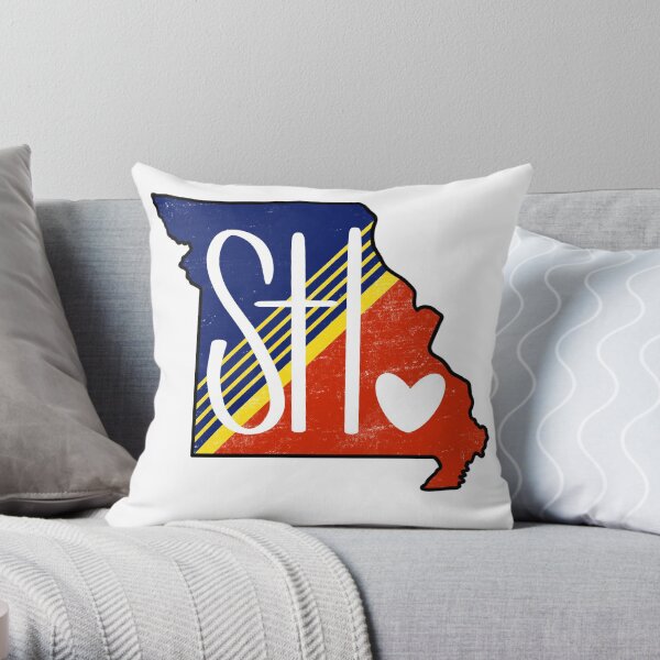 STL retro Throw Pillow