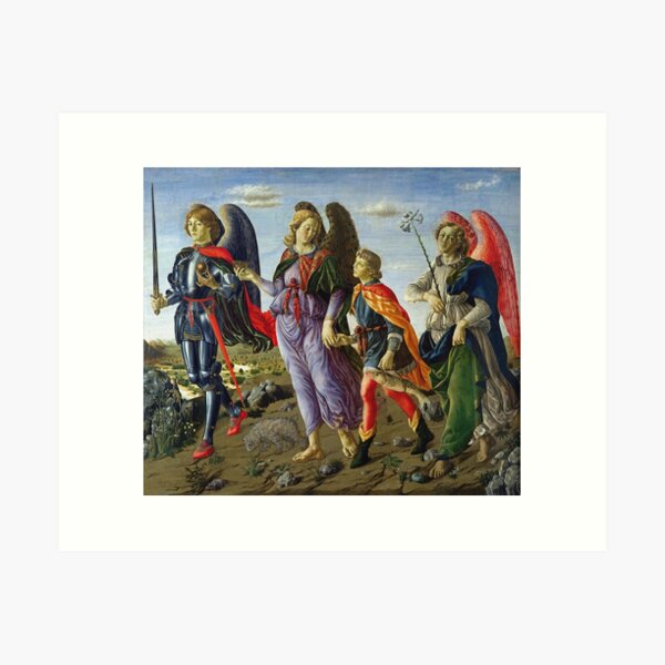Item preview, Francesco Botticini - The Three Archangels And Tobias designed and sold by artcenter.