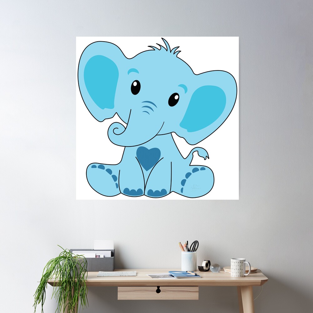 Blue best sale elephant nursery