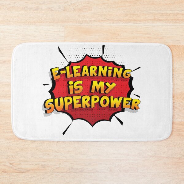 Item preview, E-Learning is my Superpower Funny Design E-Learning Gift designed and sold by Custom365.