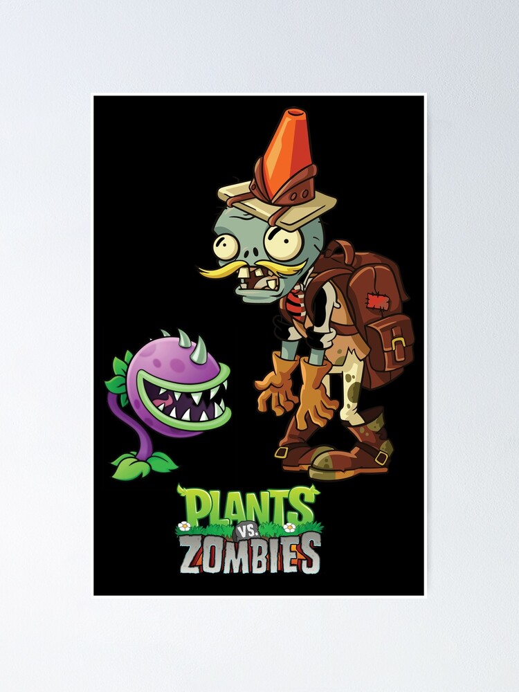 Plants Vs Zombies Poster By Weaboomean Redbubble   Fposter,small,wall Texture,product,750x1000 