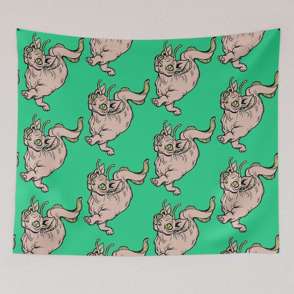Item preview, Alien Sphynx Mercat Furmaid designed and sold by RJKpoyp.