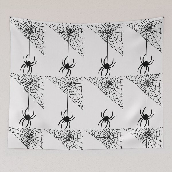 Item preview, Spider hanging from spider web designed and sold by queensoft.