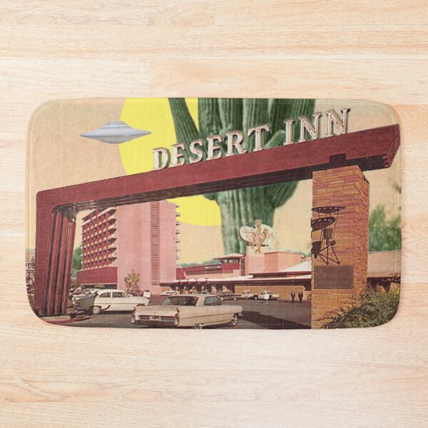 Desert Inn // UFOs Landing Bath Mat