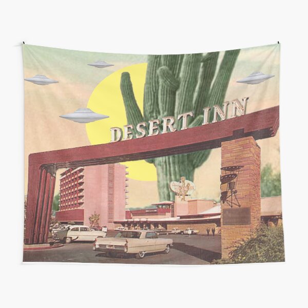 Desert Inn // UFOs Landing Tapestry