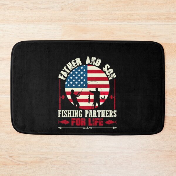 Item preview, Father and son fishing parthers for life designed and sold by TopDesignArt.