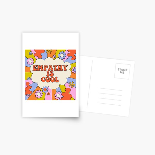 Empathie ist cool - The Peach Fuzz Postkarte