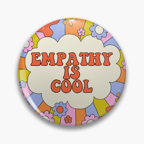 Empathie ist cool - The Peach Fuzz Button