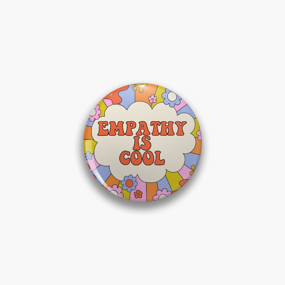 Empathy is Cool - The Peach Fuzz Pin