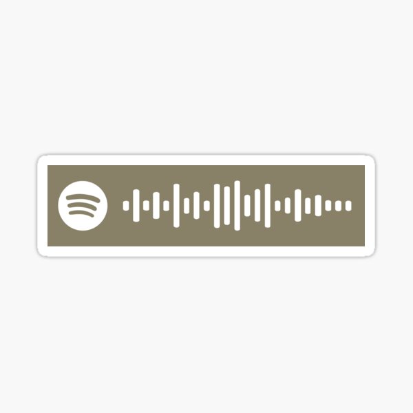 Numb Linkin Park Spotify Scan Code Sticker By Outfitfinder Redbubble - linkin park numb roblox id