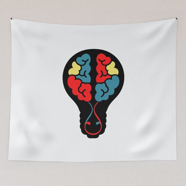 Item preview, Bulby Brain Colorful Birhtday Gift designed and sold by GBDesigner.