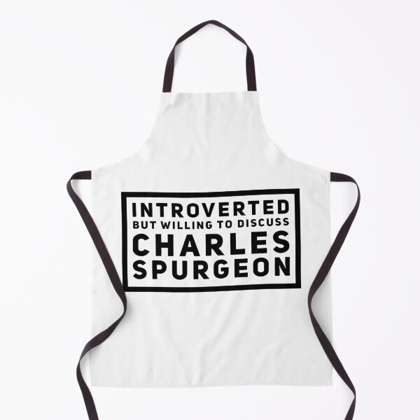 Item preview, Introverted but Willing to Discuss Charles Spurgeon designed and sold by HalpinDesign.