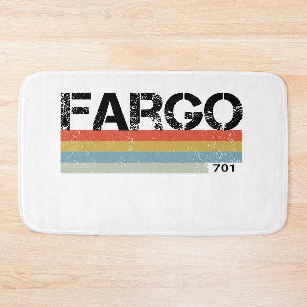 Item preview, Fargo Retro Vintage Stripes Area Code designed and sold by Merica1st.